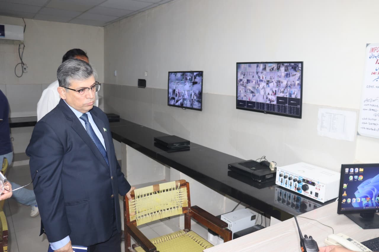 Vice Chancellor Reviews Security and Fire Safety at Allied Hospital-I
